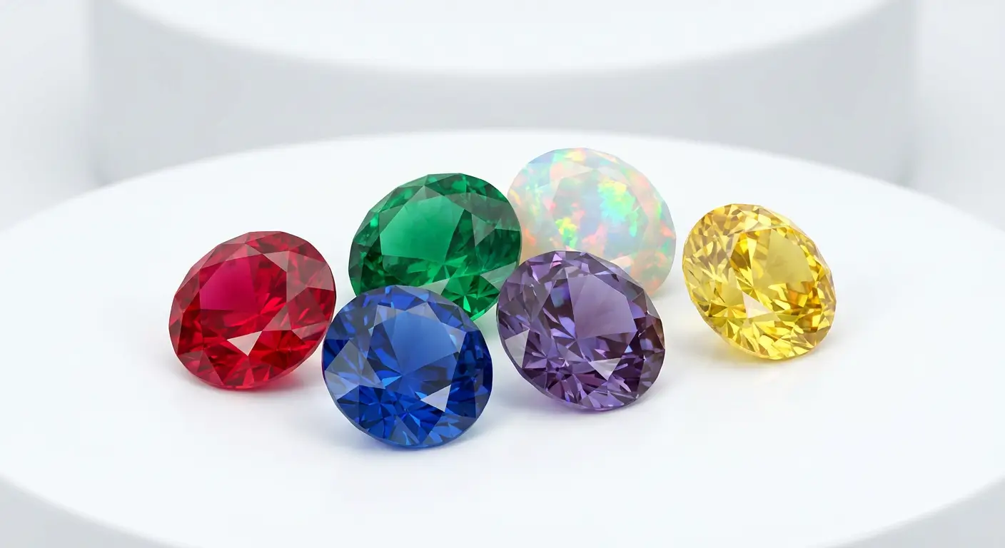 אבני חן מעבדה